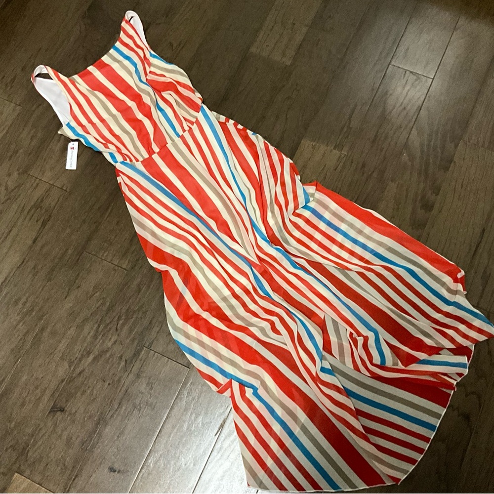 NWT Urban Cowgirl Red Light Charming Sleeveless Striped - Picture 9 of 12